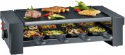 SEVERIN RG 2687 Pizza-Raclette Grill mit Wendegrillplatte