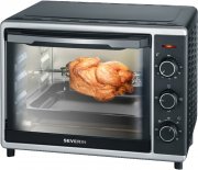 Severin TO 2056 Back- und Toastofen mit Umluftfunktion und Drehspie&szlig;
