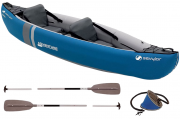 Sevylor Adventure Kit Kajak inkl. Paddel, Fu&szlig;pumpe und Tragetasche