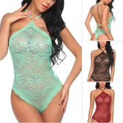 Sexy Keelied Damen Negligee in 3 Farben 