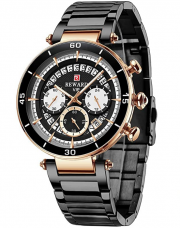 Shalwinn Herren Multifunktion Edelstahl Chronograph 
