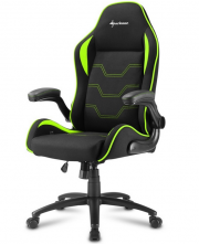 Sharkoon Elbrus 1 Gaming-Stuhl gr&uuml;n bis 120 kg