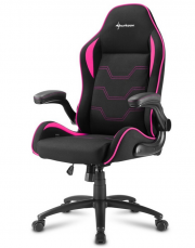 Sharkoon Elbrus 1 Gaming-Stuhl schwarz/pink bis 120 kg