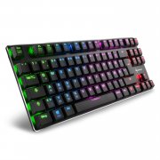 Sharkoon PureWriter TKL RGB Kailh Blau Gaming Tastatur bei Notebooksbilliger f&uuml;r 48,99 Euro