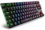 Sharkoon PureWriter TKL RGB Kailh Choc Low Profile Blue Gaming-Tastatur mit DE-Layout