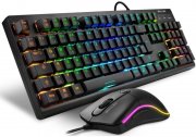 Sharkoon SKILLER SGB30 RGB Gaming Tastatur und Maus Set DE-Layout