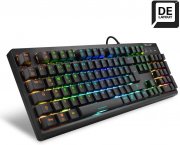 Sharkoon Skiller SGK30 Blue Mechanische Gaming Tastatur mit RGB Beleuchtung
