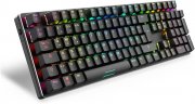 Sharkoon SKILLER SGK36W kabellose Funk Gaming Tastatur mit RGB-Beleuchtung