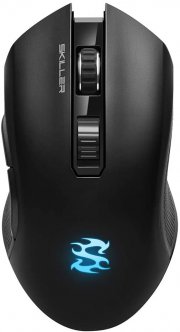 Sharkoon SKILLER SGM3 schwarz, optische Gaming Maus, Dual Mode (Funk oder Kabelgebunden), RGB 