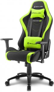 Sharkoon Skiller SGS2 Hochwertiger Gaming Stuhl mit Kopf- und Lendenkissen