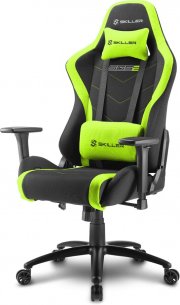 Sharkoon Skiller SGS2 Hochwertiger Gaming Stuhl mit Kopf- und Lendenkissen
