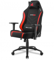 Sharkoon Skiller SGS20 Fabric Gaming-Stuhl bis 120 kg inkl. Kopf- und Lendenkissen