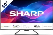 SHARP 50GR8265E - 50 Zoll QLED 4K Ultra HD HDR10 Dolby Vision IQ Google Smart TV