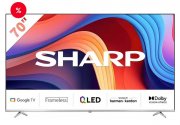 Sharp 70GP6260E 4K ULTRA HD QLED SHARP GOOGLE TV (70 Zoll / 177cm)