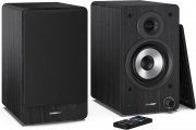 Sharp CP-SS30(BK) 60W RMS (2 x 30W) 2-Wege aktive Regallautsprecher mit Bluetooth