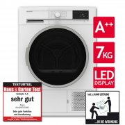 Sharp KD-GHB7S7GW2 W&auml;rmepumpentrockner A++ 7kg