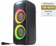 Sharp PS-949 200W Bluetooth Party-Lautsprecher mit LED-Lichtern
