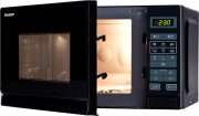 Sharp R-242BKW Mikrowelle 20L 800 Watt 11 Leistungsstufen