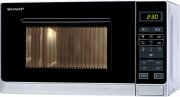 Sharp R-242INW Mikrowelle / 20 L / Silber / 800 W / Auto-MinutenStart f&uuml;r 56,99&euro; statt 67,88&euro;