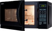 Sharp R642BKW Mikrowelle mit Grill