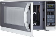 Sharp R642INW 2-in-1 Mikrowelle mit Grill