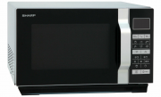 Sharp R760S Mikrowelle mit Grill 23L Auto Defrost
