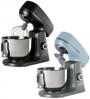Sharp SA-FK3003 K&uuml;chenmaschine 4,6L mit Planetenr&uuml;hrwerk und Edelstahlsch&uuml;ssel