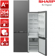 Sharp SJ-BA05DTX K&uuml;hl-Gefrierkombination K&uuml;hlschrank A++ 264 Liter