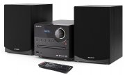  SHARP XLB517DBK Mikro-Soundsystem | 45W | DAB/DAB+ | UKW/FM-Radio | Bluetooth/USB/CD/MP3 | schwarz 