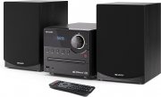 SHARP XLB517DBK Mirco-Soundsystem mit DAB, DAB+ und UKW/FM-Radio, Bluetooth, USB, CD, MP3
