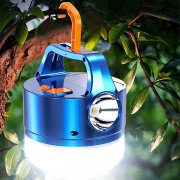 Shineslay Solar Notfall- und Campinglampe mit 4 Beleuchtungsmodi