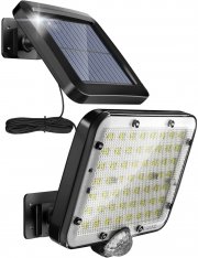 SHUXAG 56-LED Solarleuchte f&uuml;r Au&szlig;en mit Bewegungsmelder