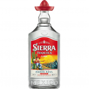 Sierra Tequila Blanco 1 Liter Flasche &ndash; das Original mit dem roten Sombrero