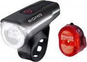 Sigma Aura 60 LED Akku Fahrrad Beleuchtungsset