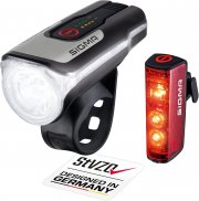 SIGMA SPORT Aura 80 und BLAZE LED Fahrradlicht Set StVZO zugelassen