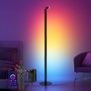 SIGRILL RGB LED Stehlampe mit Musik Sync, Fernbedienung und App Steuerung