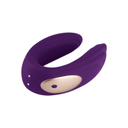 Silikon-Paarvibrator 'Double Joy' mit Akku, 9 cm GRATIS, statt 60&euro;, nur Versand (5,97&euro;) f&auml;llt an