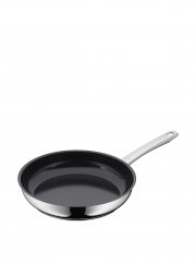 Silit Bratpfanne, &Oslash; 26 cm, Salto Edelstahl Pfanne, mit Stiel beschichtet Edelstahlgriff Induktion