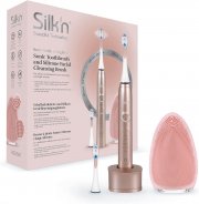 Silk'n Sonic Smile Schallzahnb&uuml;rste rosegold + Bright Silikon-Gesichtsreinigungsb&uuml;rste