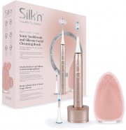 Silk'n SonicSmile Schallzahnb&uuml;rste rosegold + Bright Silikon-Gesichtsreinigungsb&uuml;rste