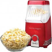 Simeo Hei&szlig;luft Popcorn Maker f&uuml;r Zuhause ohne Fett/&Ouml;l