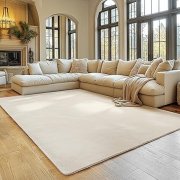SIMPEX Creme Teppich 240x340 cm f&uuml;r nur 52,38&euro; bei Amazon