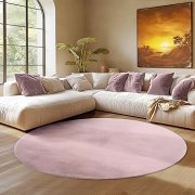 SIMPEX Runder Teppich Rosa 80cm f&uuml;r nur 10,67&euro;