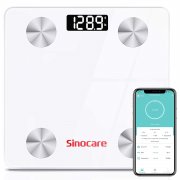 Sinocare Digitale Bluetooth K&ouml;rperwaage mit App