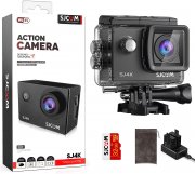SJCAM SJ4000 4K30fps 0MP Ultra HD WiFi Action Cam mit 2 Akkus