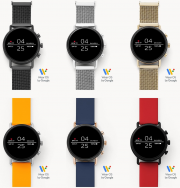 Skagen Falster 2 Smartwatch mit verschiedenen Armb&auml;ndern