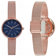 Skagen Signatur SKW2593 Damen-Uhren Analog Quarz Edelstahl 