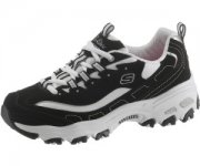 Skechers Damen D'lites-Biggest Fan-11930 Sneaker schwarz-wei&szlig;