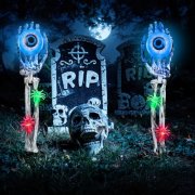 Skelett H&auml;nde Deko f&uuml;r Halloween (2 St&uuml;ck) f&uuml;r 8,99&euro;