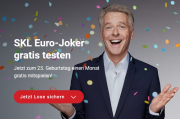 SKL Euro-Joker Monats-Los Gratis - Gewinnt bis zu 10.000 &euro; Sofortrente pro Monat oder bis zu 1 Mio &euro;
